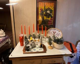 Vintage candle holder