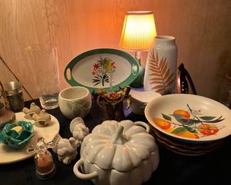 Great serving bowls and platters