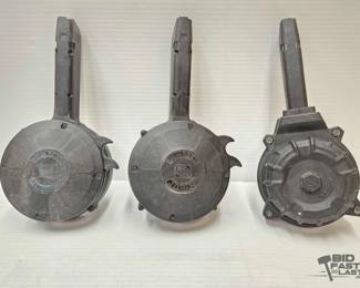 1864 3 9mm Drum Magazines