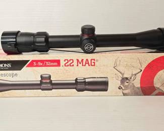 1807 NEW Simmons Rifle Scope 39x32mm .22Mag