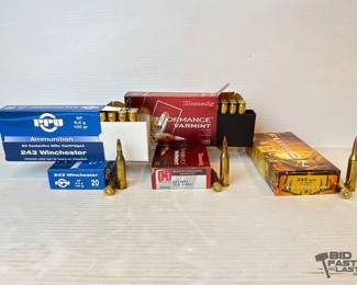 1298 NEW 100 Rounds of 243 Win. Ammo