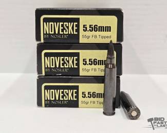 1228 Noveske 5.56mm 55gr FB Tipped Ammunition