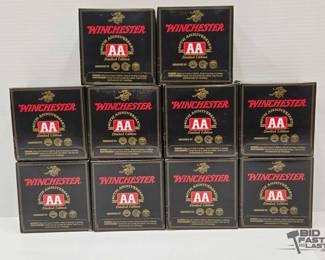 1268 10 Unopened Boxes Of Winchester 12ga Shotgun Shells