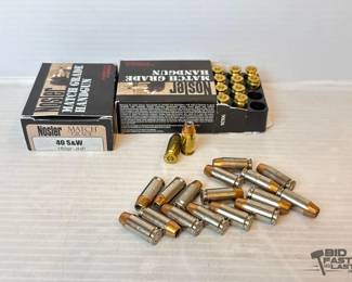 1284 56 Rounds of 40 SW Ammo