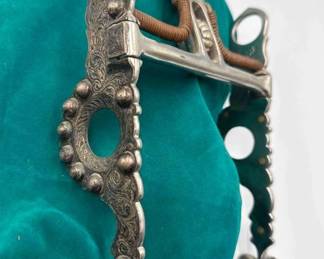52 Vintage sterling silver Garcia spade bit