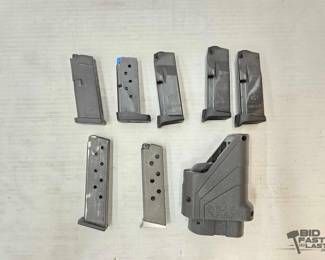 1896 7 .380 Auto Magazines and 1 Double Stack Magazine Loader