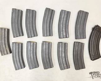 1858 11 5.56x45mm Magazines and 1 7.62x39mm Magazine