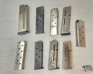 1908 9 Mixed .45 ACP Magazines
