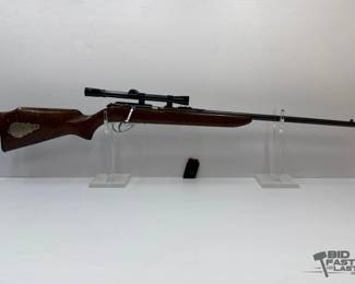 715 JC Higgins 42 .22sllr Bolt Action Rifle with Scope