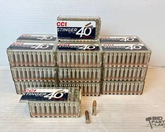 1278 NEW 1000 Rounds of CCI Stinger .22lr Ammo