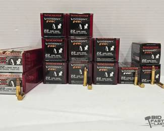 1244 Winchester Win Mag and Long Rifle Ammo