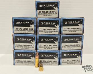 1230 Federal Premium .22 Cal Long Rifle Ammunition