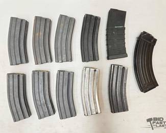 1856 10 5.56x45mm Magazines and 1 7.62x39mm Magazine