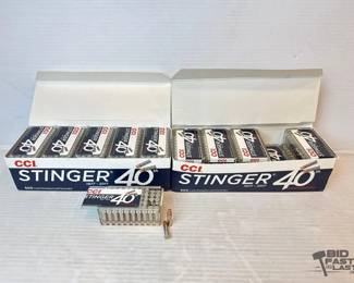 1276 NEW 1000 Rounds of CCI Stinger .22lr Ammo