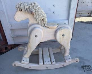 4006 Wooden Rocking Horse
