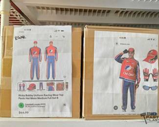 4130 10 Costume Ricky Bobby Uniforms