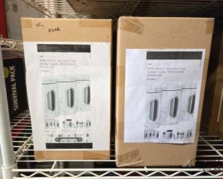 4116 6 Boxes of Aluminum Food Storage Containers