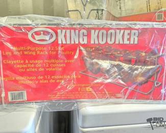 4076 12 Chicken Leg Roasters