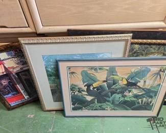 6054 4 Decortive Paintings