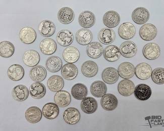 1400 90 Silver Quarters 252.8g