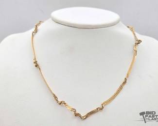 702 14kt Gold Necklace, 7.0g
