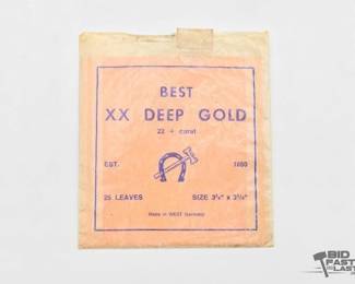556 22kt Gold Leaves
