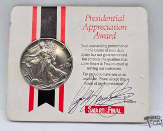1254 .999 Silver Coin 1ozt