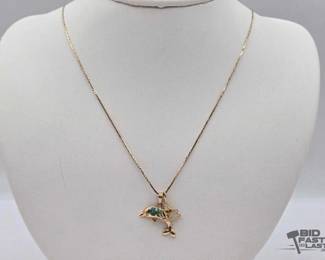 705 14k Gold Necklace 4.6g