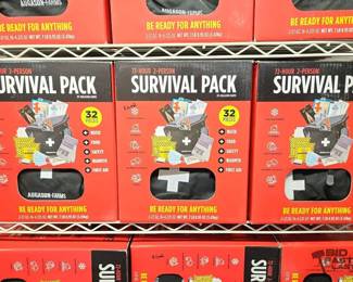 4104 6 Survival Packs By Augason Farms