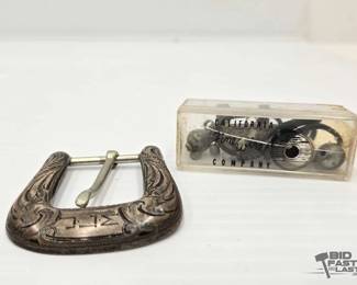 1906 Cowgirl Style Belt Buckle