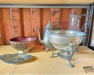 6084 Vintage Silver Kitchen Decorations