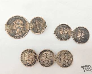 1410 90 Silver Coins 21.2g