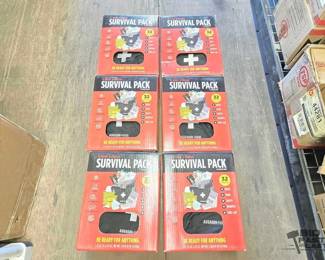 4110 6 Survival Packs By Augason Farms