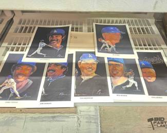 4538 LA Dodgers Players Portaits