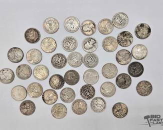 1402 90 Silver Quarters 246.8g