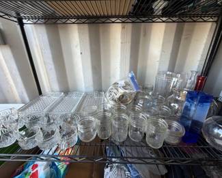4014 Crystalware, Vases and Mason Jars