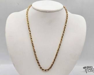905 .925 Gold Plated Necklace
