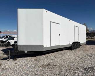 76 Sky Triple Axle Box Trailer