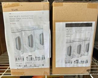 4118 6 Boxes of Aluminum Food Storage Containers