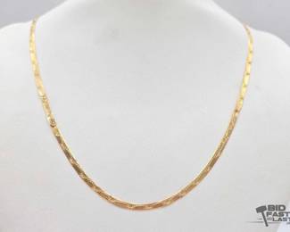 703 14kt Gold Necklace, 5.9g