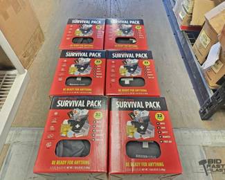 4106 6 Survival Packs By Augason Farms