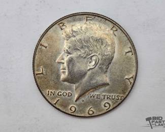 1602 90 Silver 1964 Kennedy Half Dollar