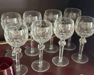 Crystal stemware