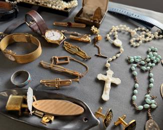 Watches, rosary’s, jewelry