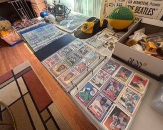 Baseball and Basketball Cards, Padres and Chargers