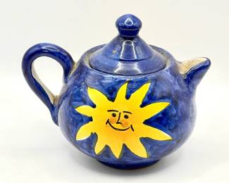 Signed Italy Vintage Mini Teapot
