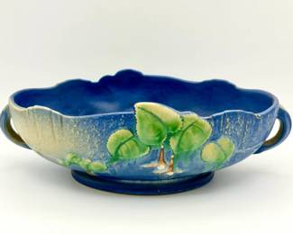 Roseville Fuchsia Console Bowl