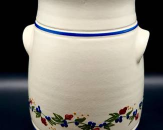 Signed Pottery Vase