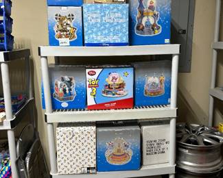 Disney snow globes