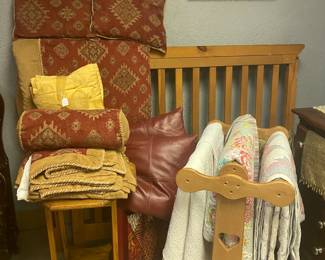 Lots of bedding 
